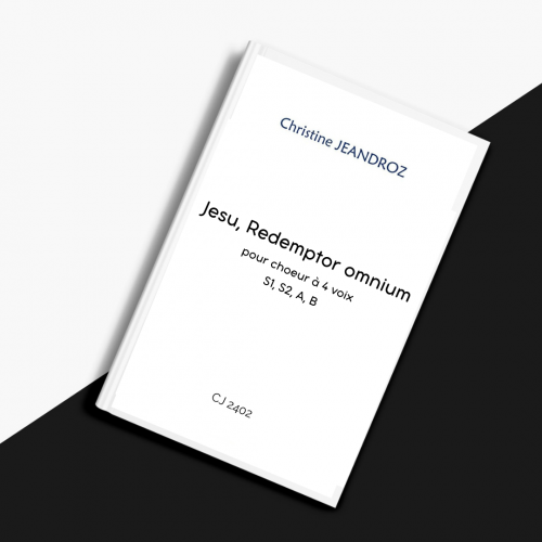 Jesu, Redemptor omnium