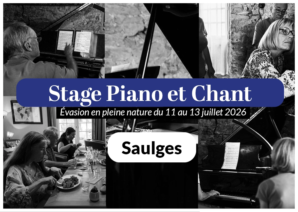 Stage piano et chant
